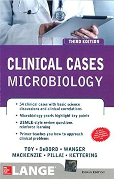 Paperback Clinical Cases: Microbiology Book