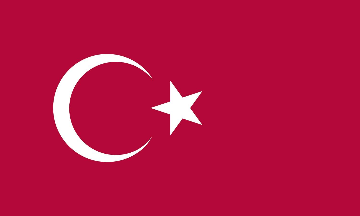 Valley Forge Flag 3-Foot by 5-Foot Nylon Turkey Flag