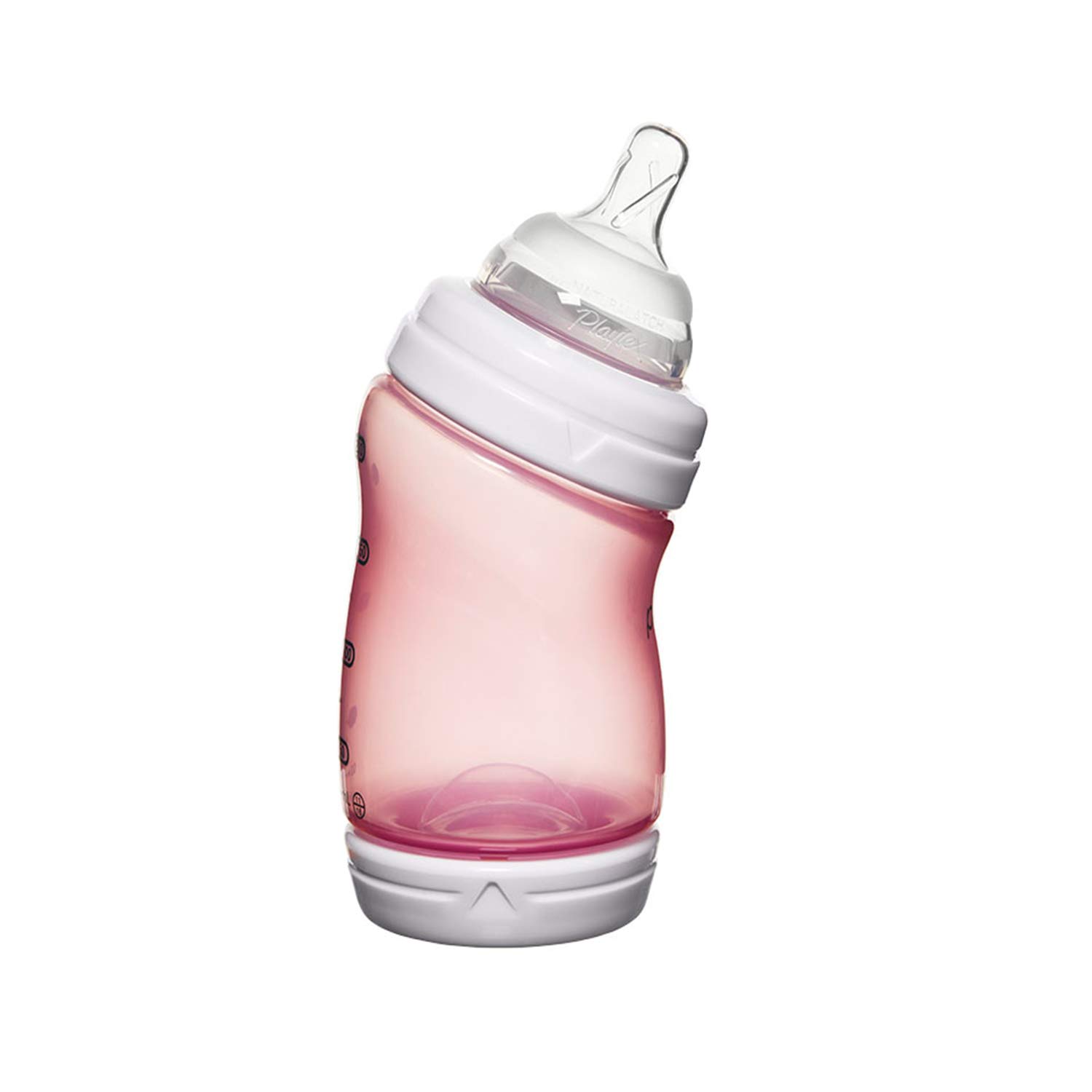 Playtex Baby Ventaire Anti Colic Baby Bottle, BPA Free, Pink, 6 Ounce - 3 Pack