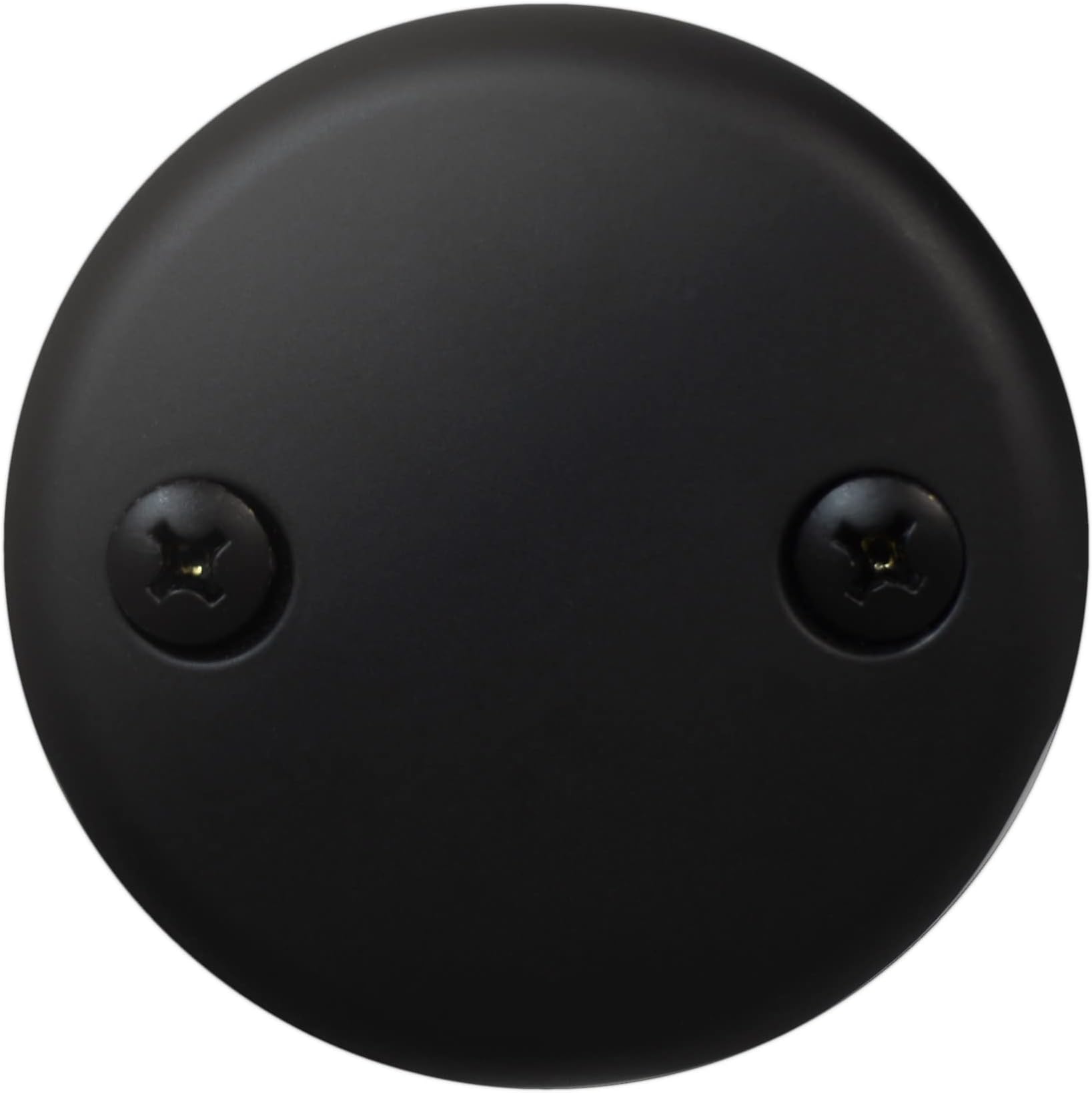 3-1/8" Bathtub Overflow Drain Cover Two-Hole, Overflow Face Plate ...