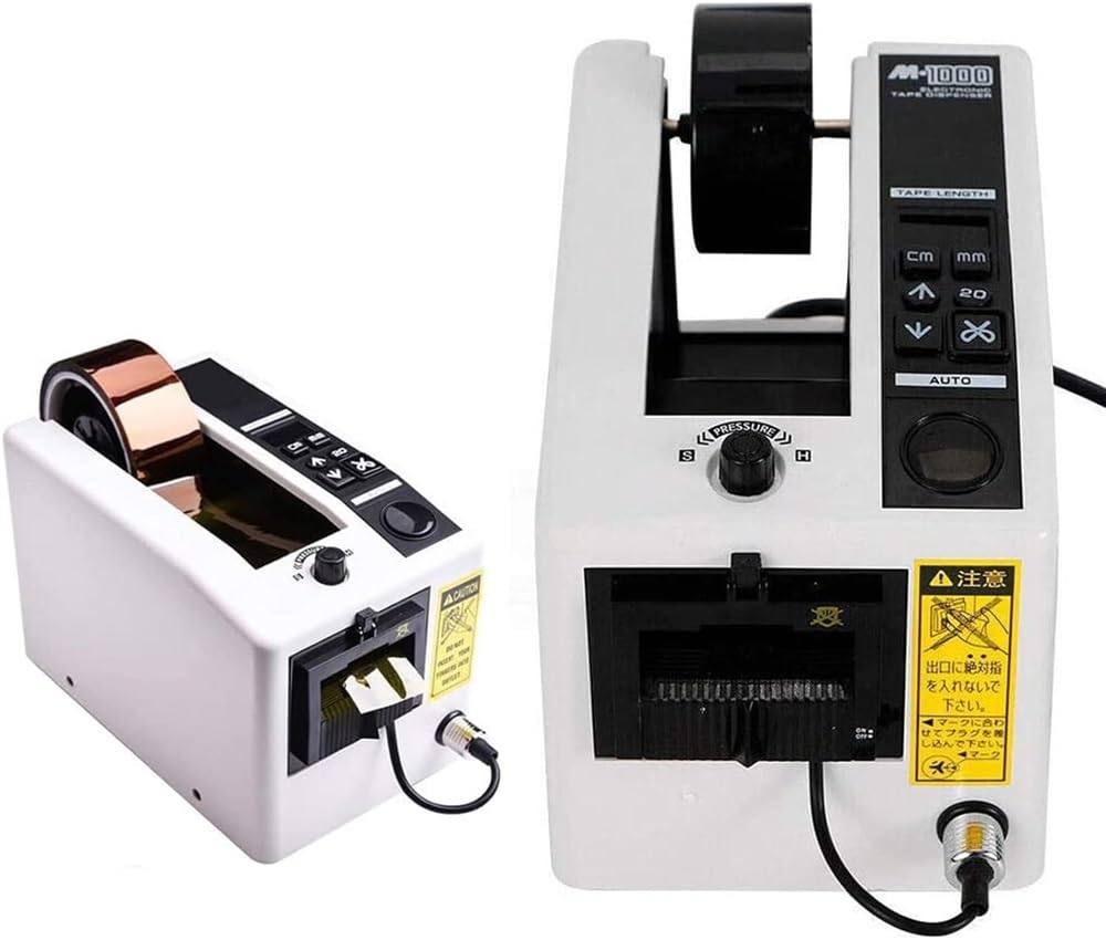 Robusto distributore Elettrico di Nastro Adesivo, Macchina Automatica per Il Taglio del Nastro Adesivo, taglierina Automatica per Adesivi con Doppia modalità au