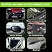 FOLLOWIN Plastic Restorer for Cars, Plastic Coating Exterior Black Trim Restorer, Ceramic Coating, Resists Water, Dirt, Not Dressing, Highly Concentrated, 60ml