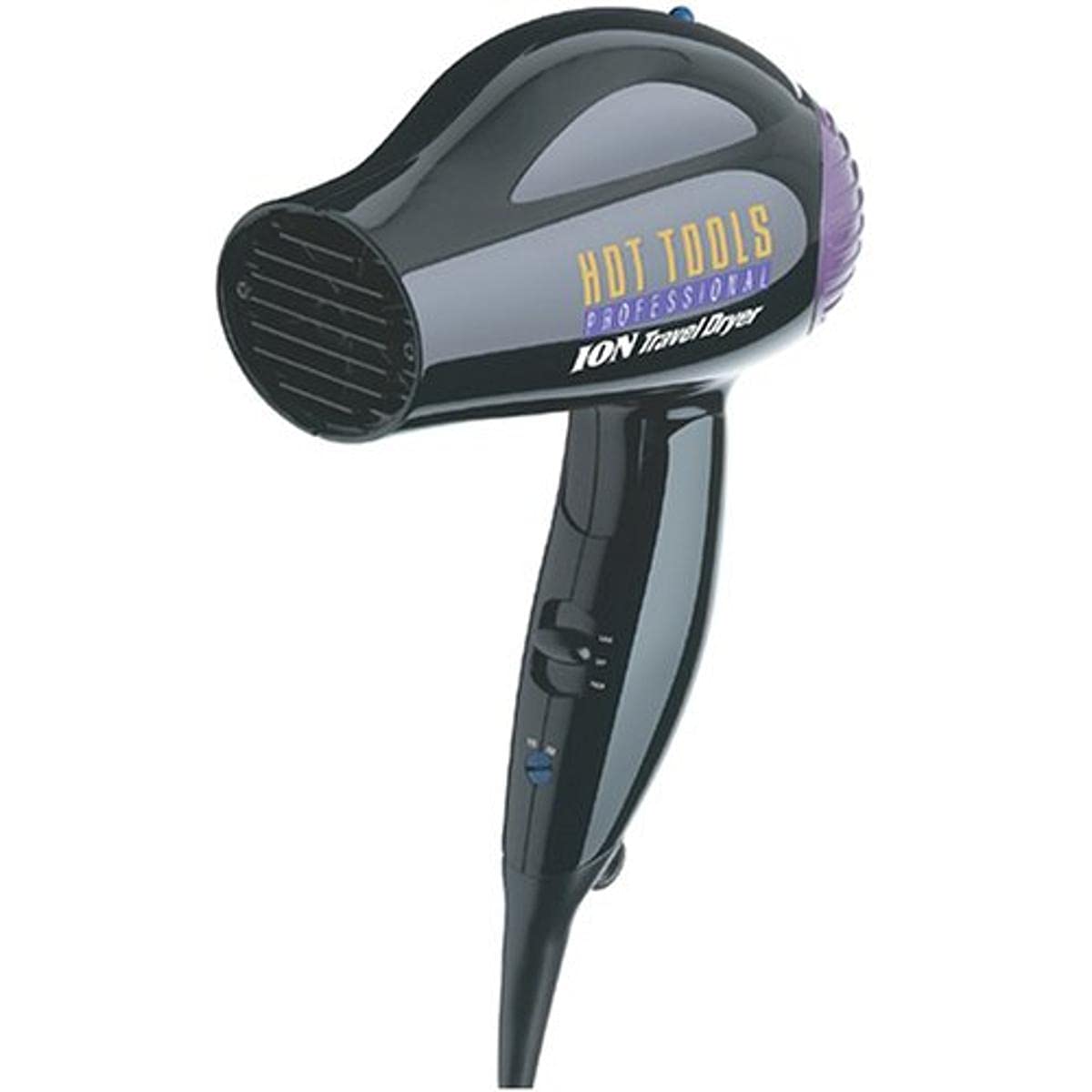 Hot Tools Professional 1039 1875 Watt Direct Ion FastDry Travel Anti,Static Hair Dryer