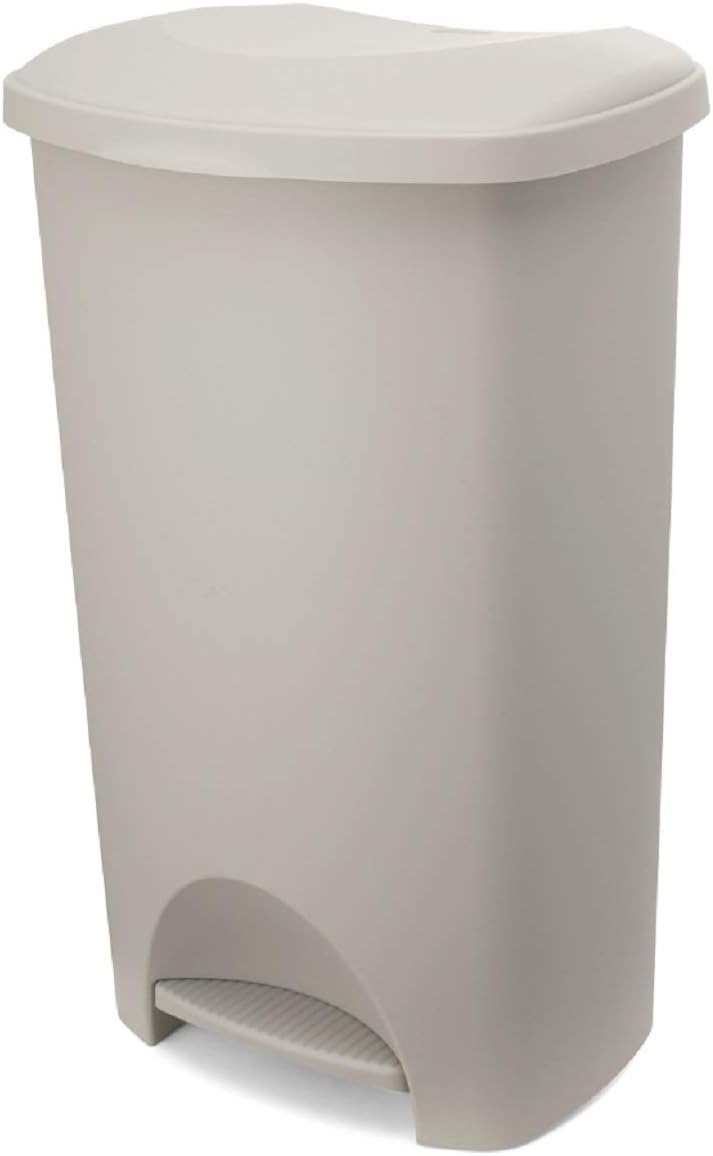 Addis Everyday Family Pedal Bin, 50 Litre, Mushroom