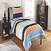 Luxlen Kids Bed in a Bag-BIAB (Twin, Navy)