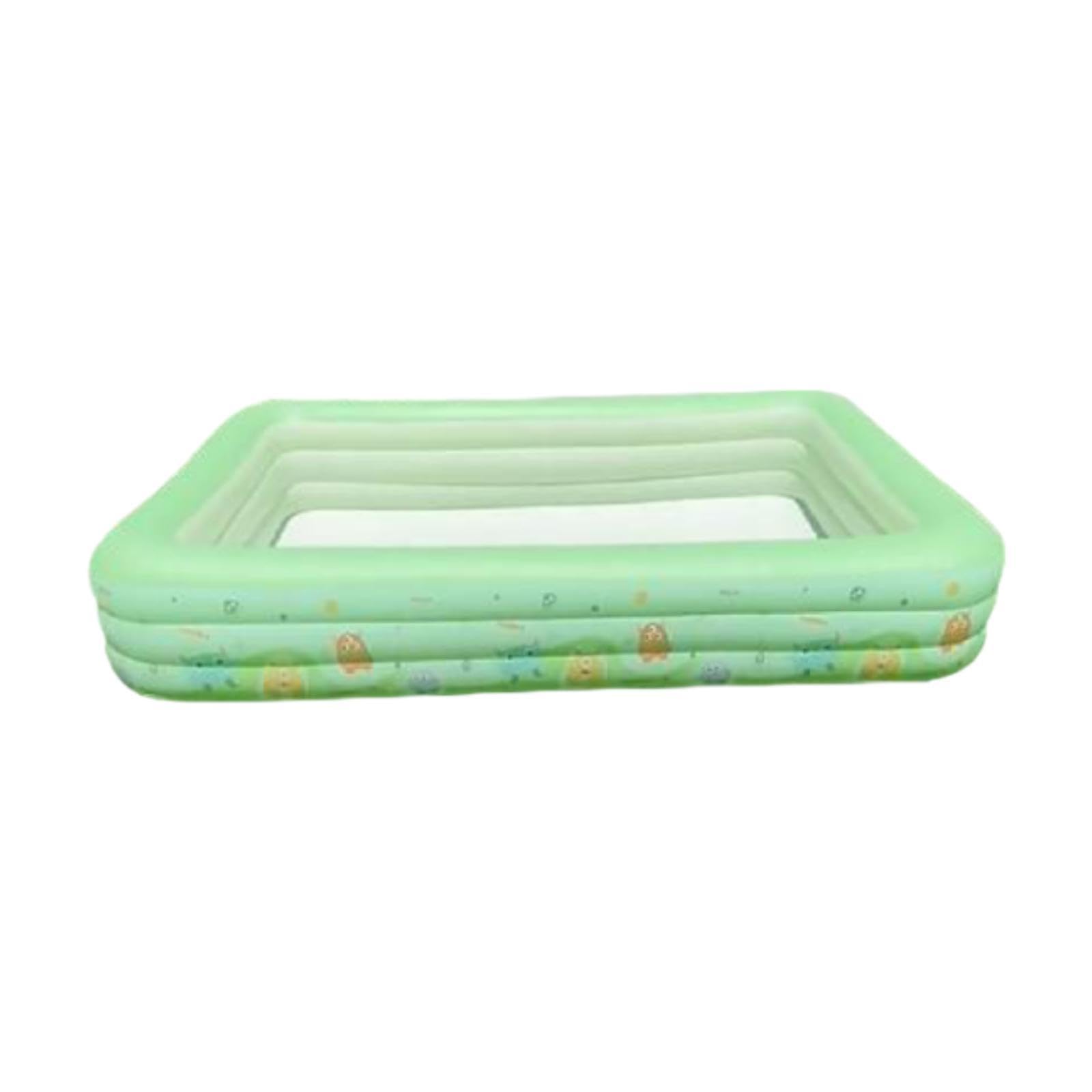 MYADDICTION Inflatable Pool for Kids Funny Rectangle Ball Pool for Garden Backyard Party 2.1m-picture-22
