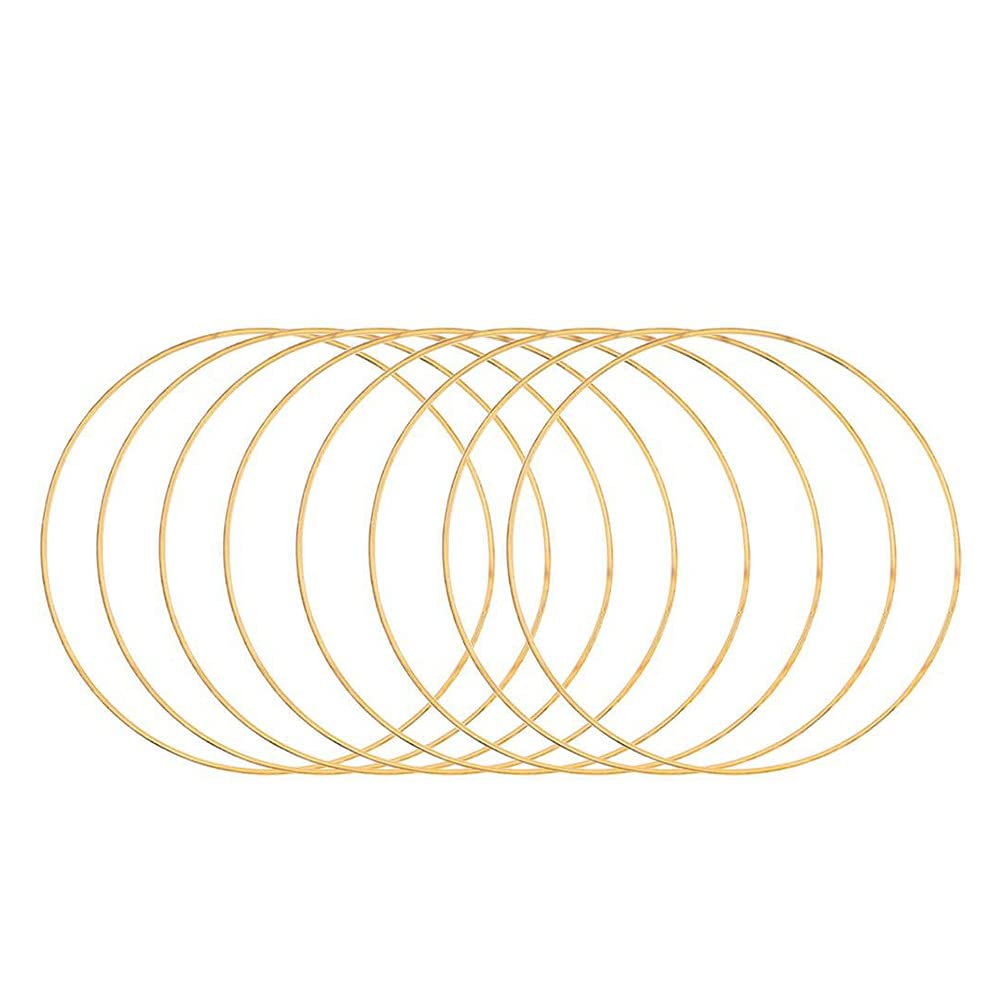 Anelli Metallici Per Fai Da Te - 9 Pezzi (20,25,30cm) Per Acchiappasogni E Decorazioni - Foto 6