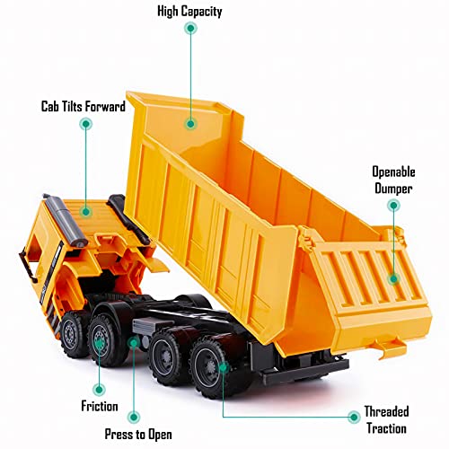 Carritos, Toy camion volteo Marca Liberty Imports (3)