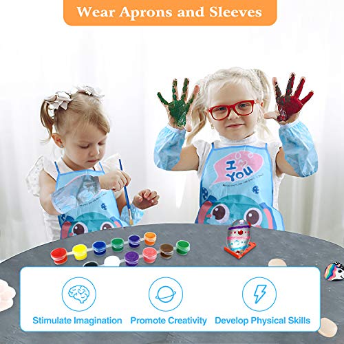 Lekebaby Rock Painting Kit, Arts and Crafts for Kids, Creative Toys & Gifts & Presents for Boys Girls Age 3-12 Year Old - Image 5