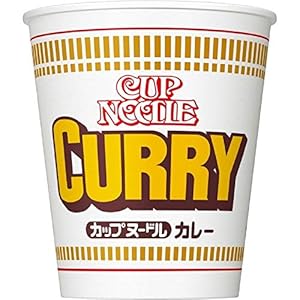 日清 カップヌードルカレーヌードル 87g" 
