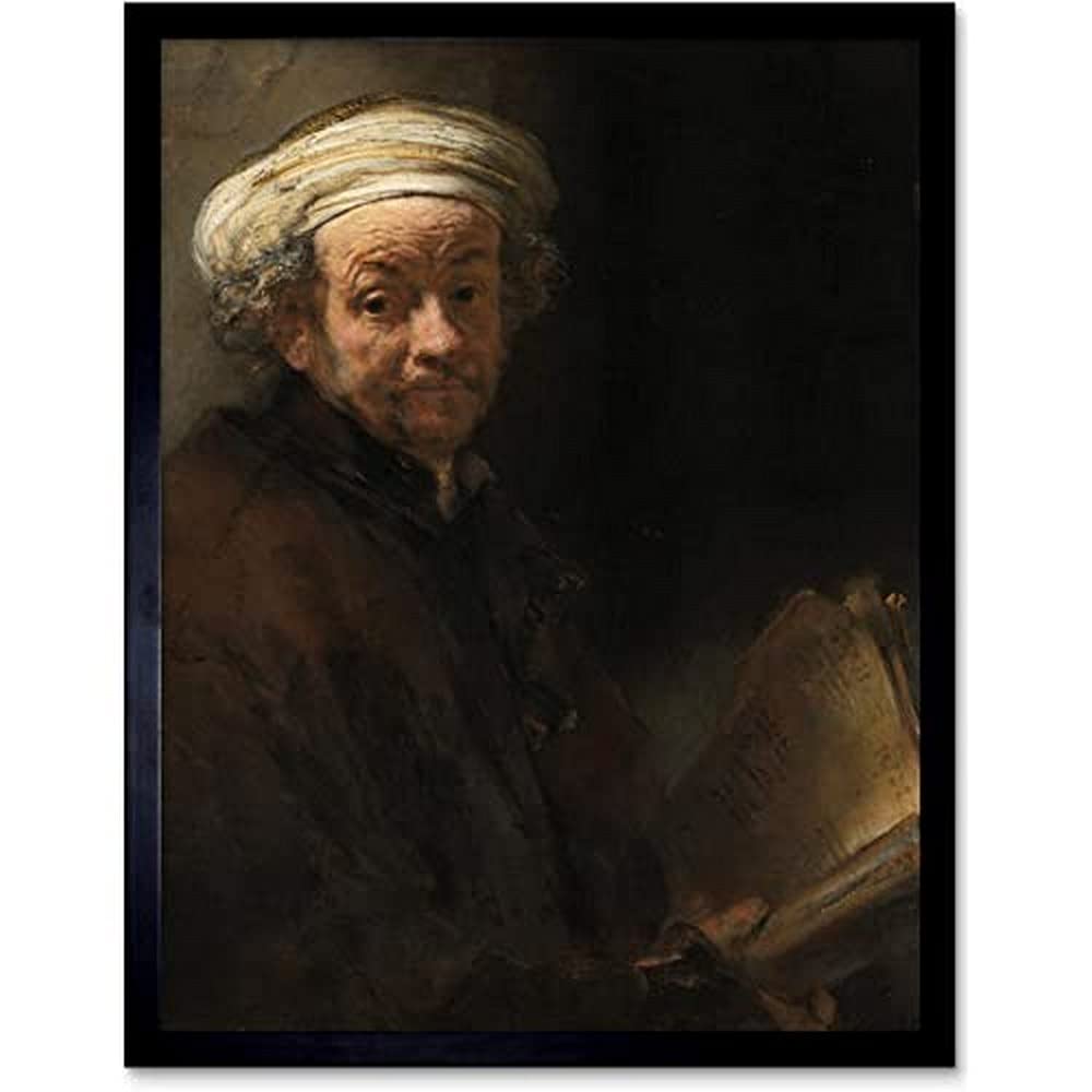 Rembrandt Zelfportret Als De Apostel Paulus Unframed Wall Art Print Poster Home Decor Premium