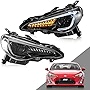 MOSTPLUS LED Sequential Headlights LH & RH Set Compatible for 2013-2019 SUBARU BRZ 2013-2016 Scion FR-S 2012-2019 TOYOTA 86 (Set of 2)