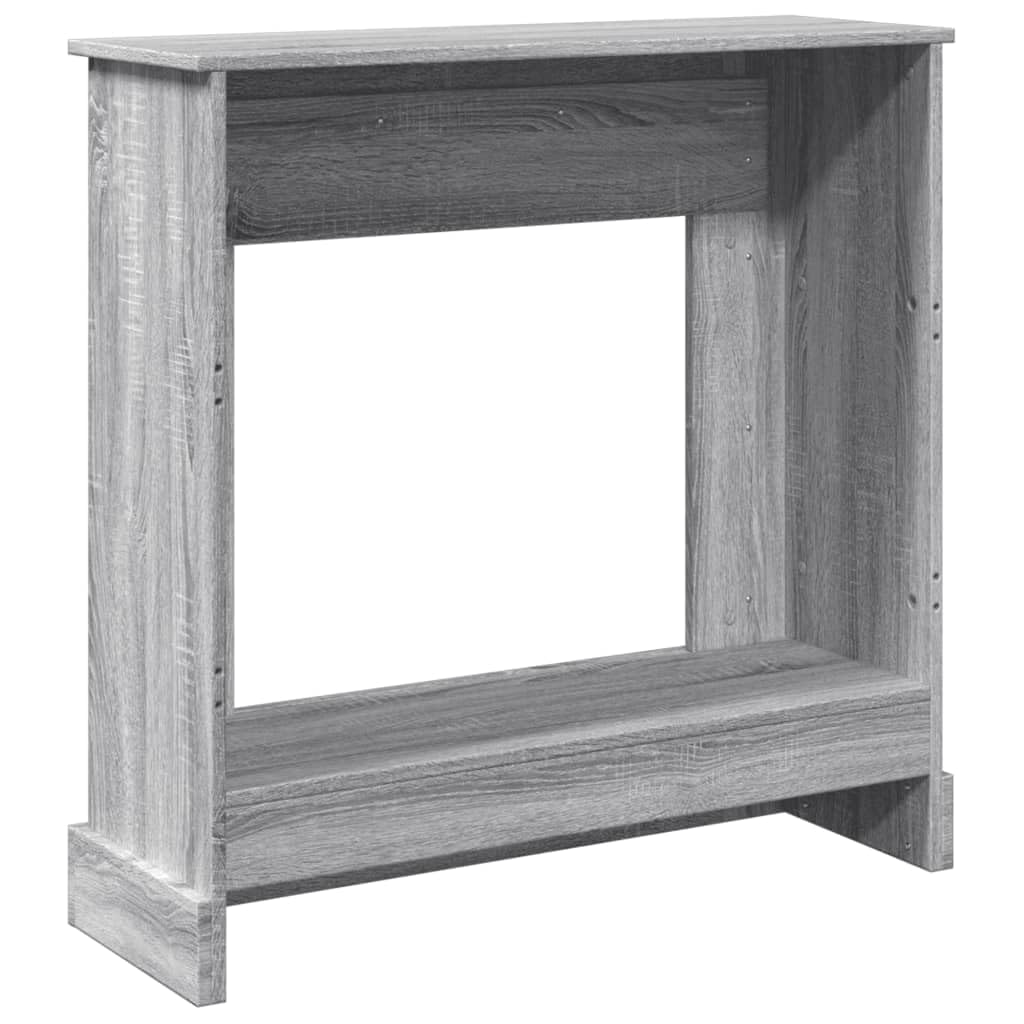 Sonoma - Marco para chimenea (madera, 90 x 30 x 90 cm, con superficie de almacenamiento para chimeneas eléctricas, accesorios para chimeneas, mobiliario de salón, seguridad y fácil de limpiar
