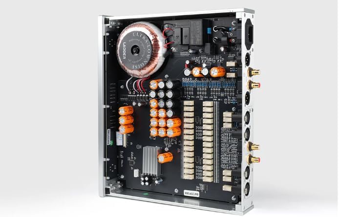 Ladder Bach II R2R Preamplifier with Remote Control (Black)