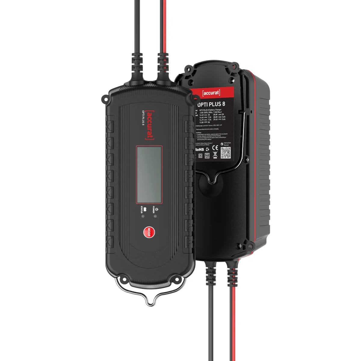 Accurat Opti Plus 8 12V/24V 7,2A Batterieladegerät Vollautomatisch für AGM