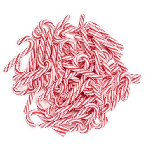 120 Stück Deko Zuckerstangen Mini, Gefälscht Weihnachtskugeln...