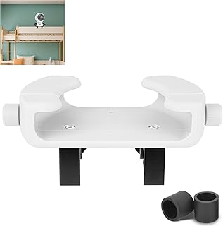 Ultimate Bunk Bed Fan Holder for 8.27" Diameter Fan with Protective Pads- Tool-Free Clip,