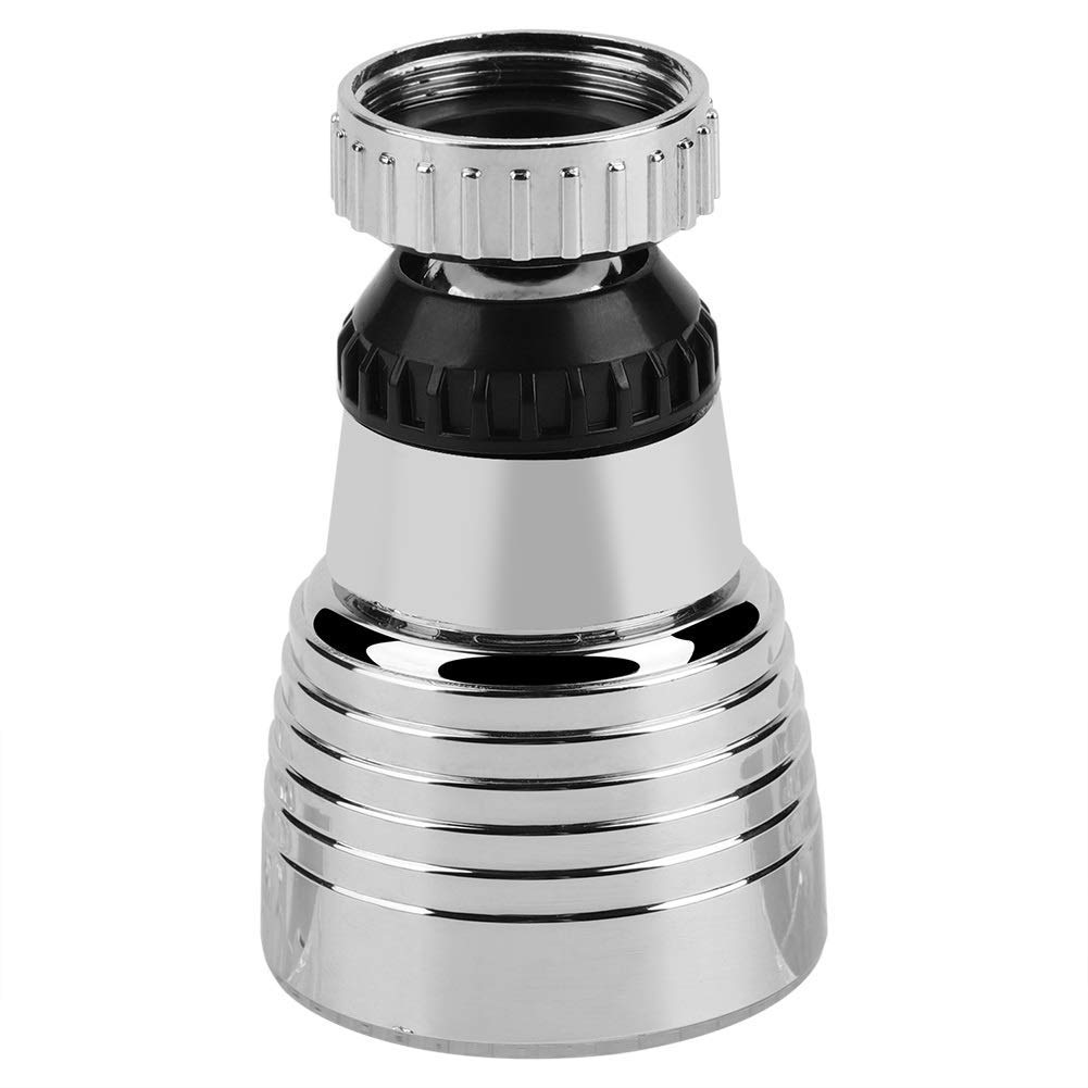 Nikou Faucet Sprayer, 360°Swivel Water Faucet Aerator Kitchen Tap Spray Nozzle Head Head Sprayer with 3 Colors Temperature Controlled LED Light