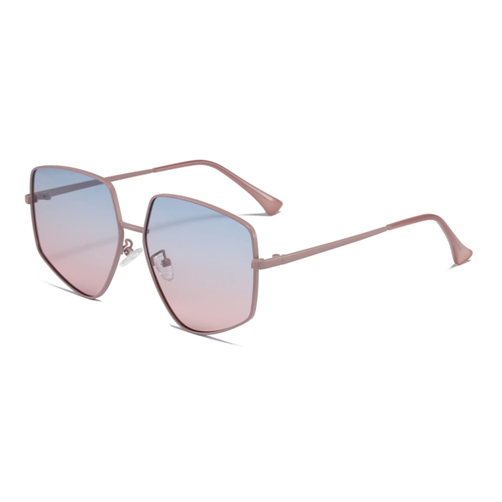 gafas de sol polarizadas gafas de sol Accesorios damas al aire libre gafas de los hombres polígono UV400 metal marco grande