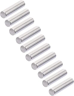 Generic 24pcs Pin Metal Shelving Shelf Support Fittings Wood Bunk Bed Pegs Shelf Support Fastener Kitchen Cabinet Shelf Metal Shelf Shelves Shelf Dowel Component Stainless Steel Cylinder