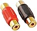 Rosewill RCA Plug Coupler, 2 Pack (RCW-H9016)