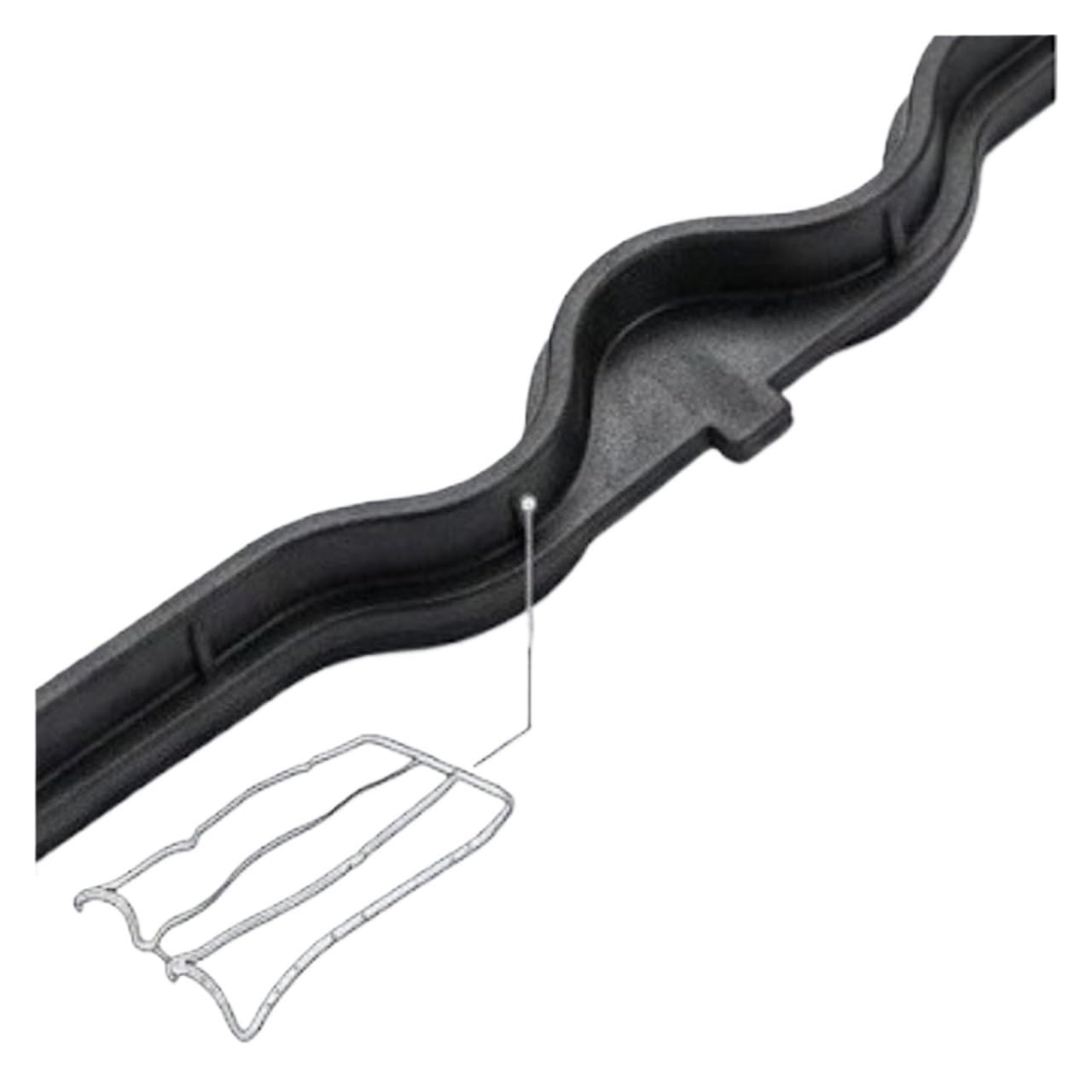 Coperchi Valvole Auto Motore Rocker Coperchio Guarnizione Di Tenuta Per Ford Per C-Max Per Fusion Per Fiesta Per Focus 1s6g6k260aa 30711654 Copertura Testata Cilindri
