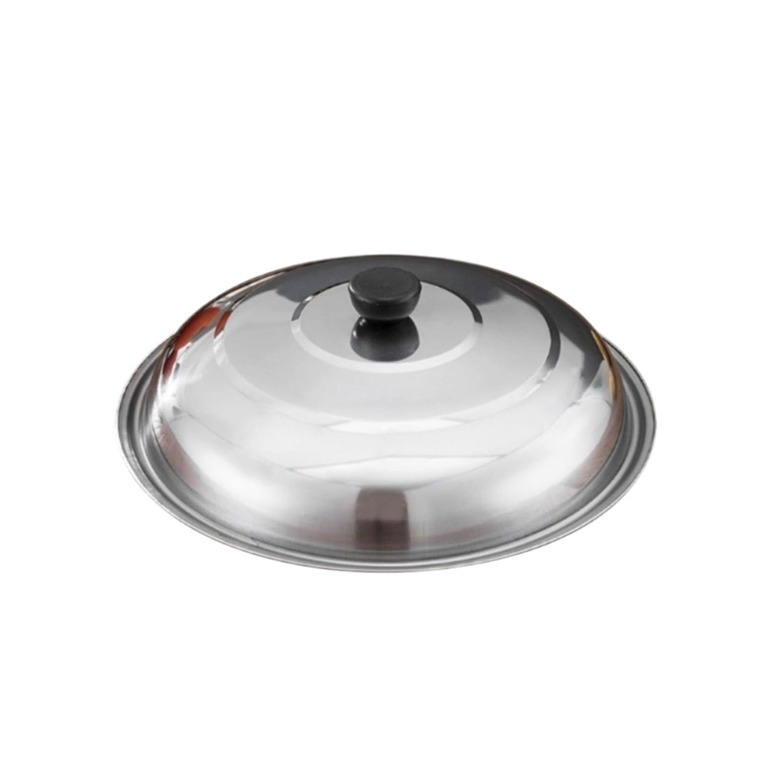 28/32/36/40cm Coperchio for pentola in acciaio inossidabile Parti di pentole universali Cottura Wok con manopola Padella for uso domestico(38cm)
