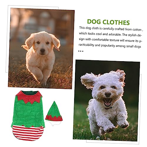 Disfraz Navideño para Perro XL Verde para Fiestas miniatura 6