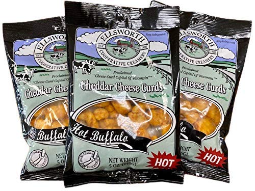Wisconsin's Buffalo Cheese Curds 5 oz - pack of 3