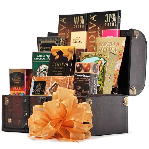 The Godiva and More Gift Basket Chest