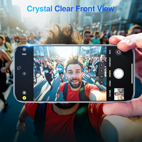 Image of SMARTDEVIL 2 Pack Privacy Screen Protector for iPhone Air, 28 Anti-Spy 9H Tempered Glass, Impact & Scratch Resistant, Auto Dust & Bubble-Free Install Frame, Easy to Install, Case-Friendly