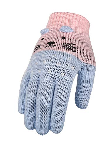 Image of FabSeasons Acrylic Woolen Winter Gloves for Girls & Boys, fits for 3-5 years