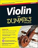 violin for dummies cd  Violin For Dummies, Book Online Video & Audio Instruction by Katharine Rapoport (2015-03-30)
