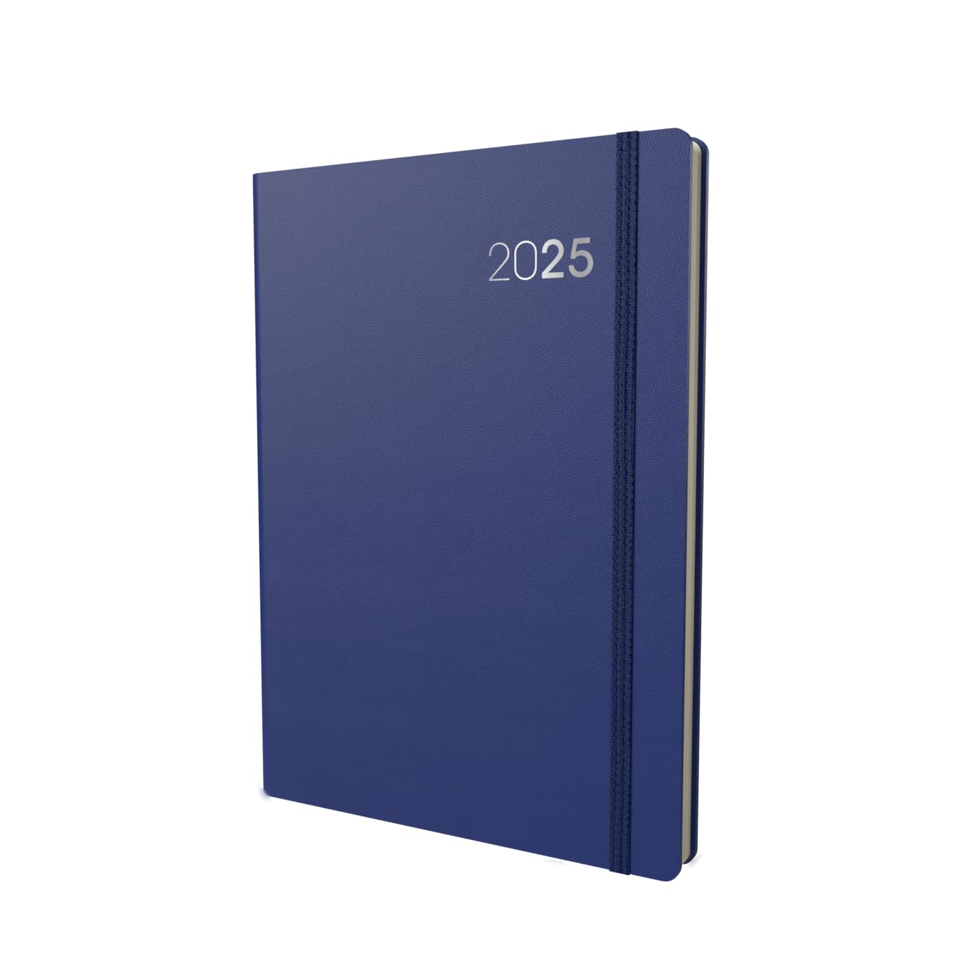 CollinsLegacy 2025 Planner - A4 Day To Page Diary (with Appointments) - Blue - (CL41.60-25) - Professional Daily Planner with Soft Touch Cover