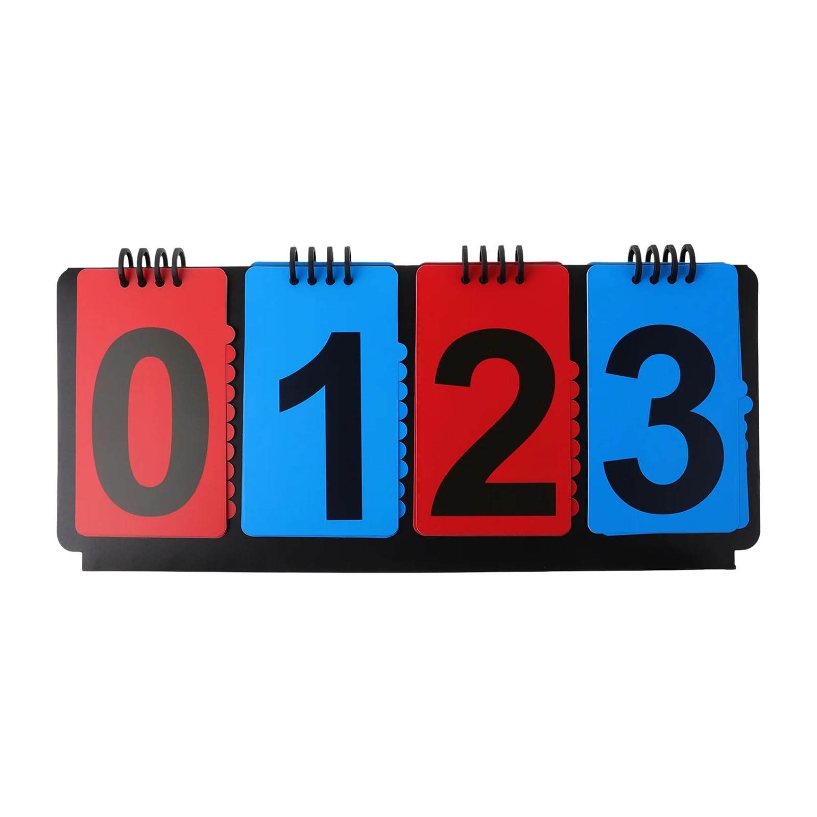 Flip Sportanzeigetafel Flipping Scoreboard Sport PVC Edelstahl Tragbar Wiederverwendbar Einfach zu verwenden Klares Design Multifunktionaler Wettbewerb