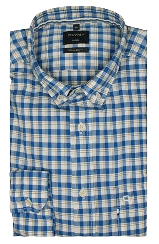 Chemise manches longues Olymp Homme au tomber impeccable et finitions soignées