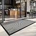 Rubber Door Mats Anti-Fatigue Floor Mat for Kitchen New Bar Floor Mats Commercial Heavy Duty Bath Mat Black 36" x 60"