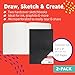 Hardcover Sketch Book 2 Pack Drawing Books 5.5