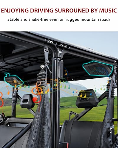 Carcasas porta parlantes traseros para CFMOTO UFORCE miniatura 2