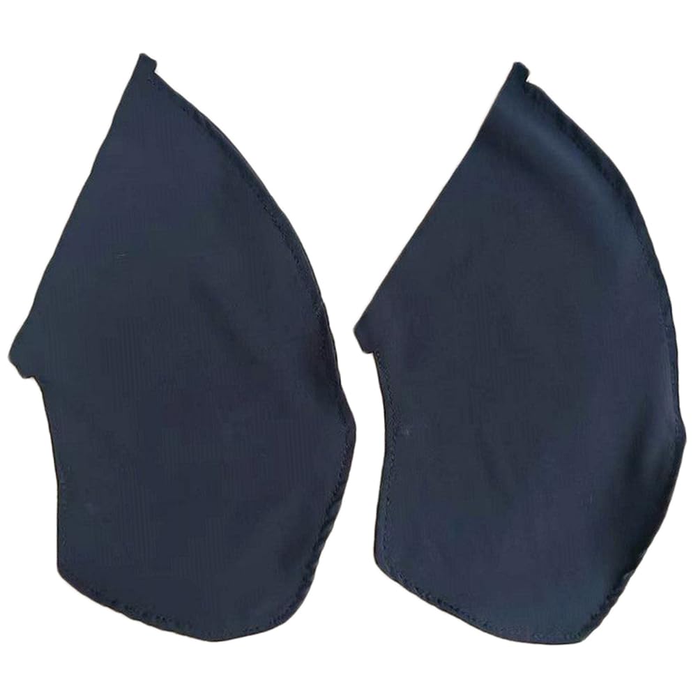 Inzegao 2pcs Sew in Pocket Insert Hand-Stitch Phone Holder DIY Clothing Inner Pockets for Dress Trench Coats Down Coat Jacket, Black, One size