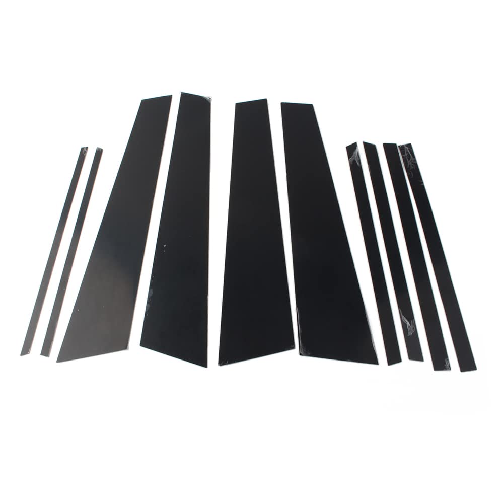 GZYF 10 Pcs Car Door Window Pillar Post Cover Trims for BMW X1 F48 2016-2021