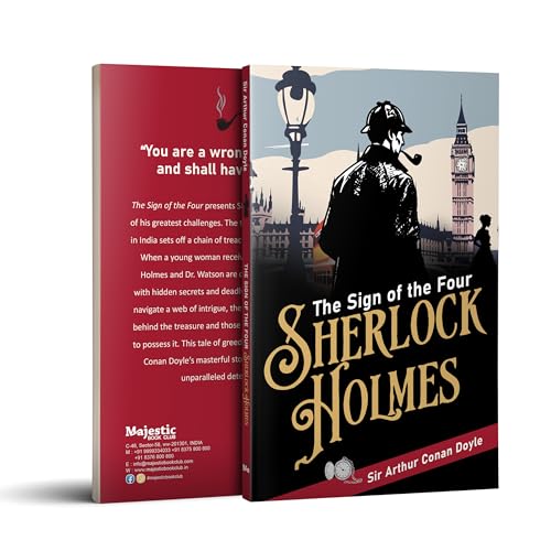 Image of The Sign of the Four | Sherlock Holmes Mystery Classics | Original Unabridged (112 Pages) | Paperback Edition with Premium Cover | Detective Fiction for Readers of All Ages (Classic Novels)