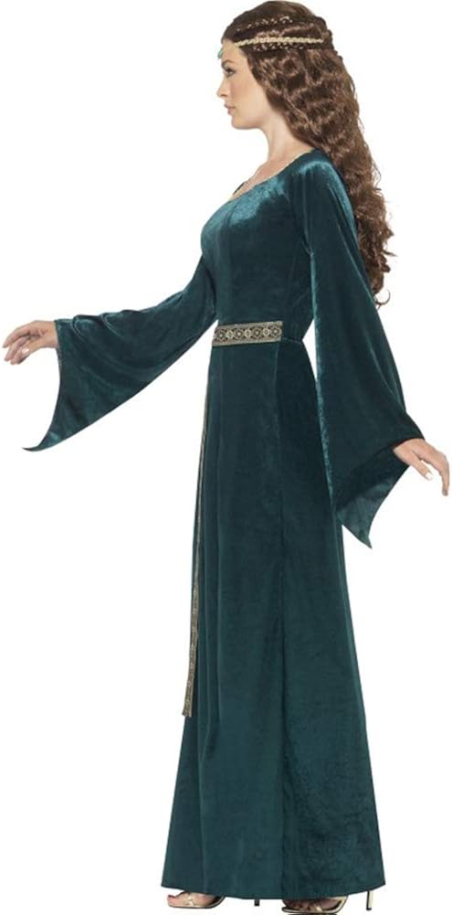 Smiffys Men's Medieval Maiden Costume