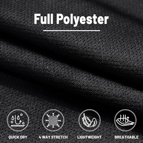 Magnivit MT-27-BLACK/GREY-L Men'S Mesh Warm-Up Sweatpants Open Bottom Athletic Lightweight Track Pants Black/Grey thumb #5