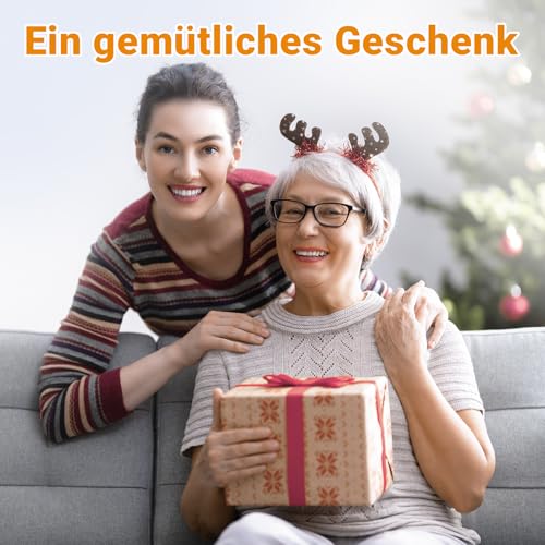 Comfytemp Heizkissen mit Abschaltautomatik Ultraweich Elektrisches Wärmekissen mit Sicherheitssystem für Rücken Bauch Nacken Schulter Heizdecke (30x60cm) Geschenke für Mütter, Frauen, Mama, Papa