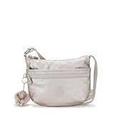 Kipling ARTO S Petit sac à bandoulière, Metallic Glow (Argent)...