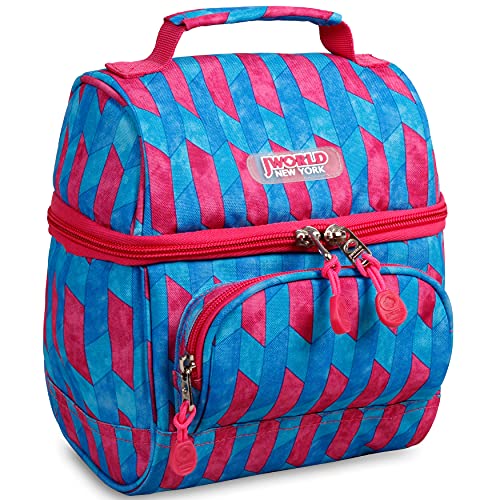 Image of J World Corey Kids Lunch Bag. Insulated Lunch-Box for Boys Girls, Nordic