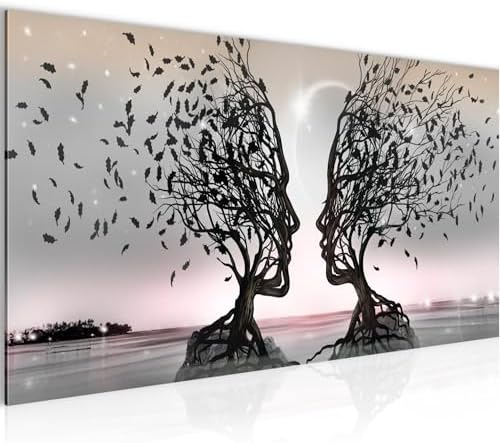 Ma sélection meuble et accessoires chambre Runa Art Tableau Decoration Murale - Couple d'Amoureux - Moderne ...