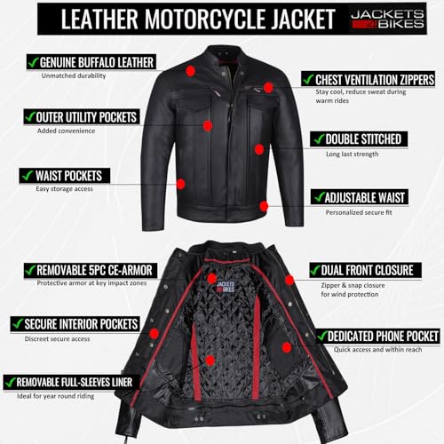 Jackets 4 Bikes MLJP1008 Motorcycle Jackets
