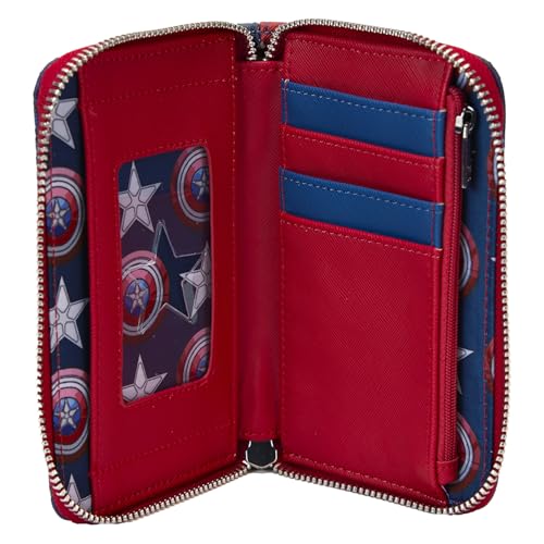 Loungefly Marvel Captain America Brave New World Zip Around Wallet4